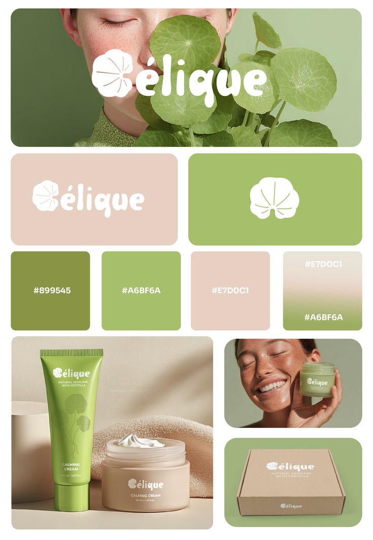 Célique Skincare case study preview